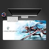 BORRADOS DELICADOS CON PUNTADAS Nuestro mouse pad tiene bordes cosidos duraderos para evitar que se deshilache y se deshaga. También mejora la estética y la vida útil del mousepad.