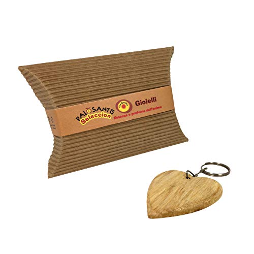 Portachiave - Joyas de Palo Santo - Bienestar espiritual - Madera sagrada - trae bienestar y armonía!