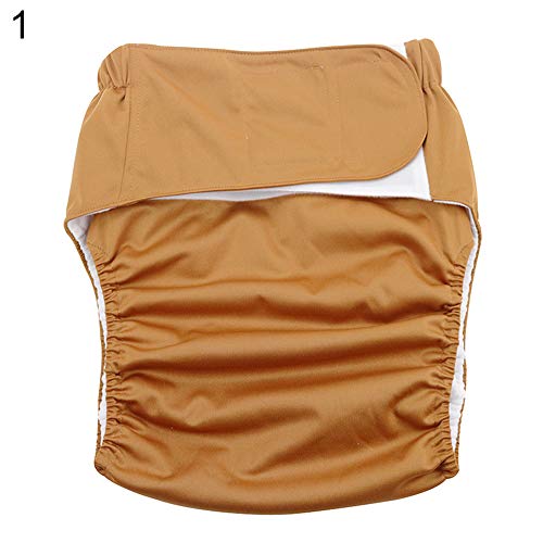 CxIACom Adult Cloth Diaper Nappy Pants for Incontinence Bedwetting,Reusable Adjustable