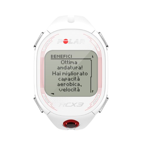 Polar RCX3 GPS (Incluye G5) Pulsómetro, Mujer, Blanco, Talla única