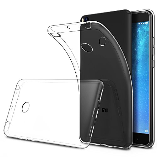 Simpeak Funda Xiaomi Mi MAX 2  Fundas Transparente Xiaomi Mi MAX 2 Carcasa Xiaomi Mi MAX 2 Funda  6 44 Pulgadas  Silicona TPU Case  Cover Xiaomi Mi MAX 2