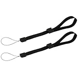 Estas atractivas correas de muñeca proporciona un agarre más seguro y más seguro, puedes jugar sin riesgo de caer su controlador de consola, o dispositivo electrónico