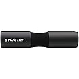 Amazon Brand - Symactive Foam Barbell Pad for Weightlifting (Squat Pad & Hip Thrust Pad) | With Extra Cushion | Antti-Slip Surface (Black)