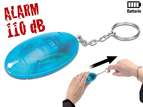 VisorTech Personenalarm, laute 110 db, mit Taschenlampe - 2