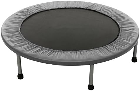 Fitness Rebounder Trampoline Indoor or Outdoor Exercise Trampette for Adults or Kids Age 8 +