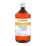 MeaVita Glycerin 99,5%, perfekt für DIY Desinfektion, rein pflanzlich, 1er Pack (1x 1000ml)