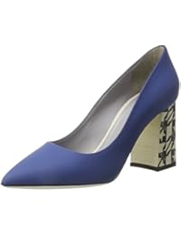 Pollini Pc55, Zapatos de Tacón con Punta Cerrada para Mujer