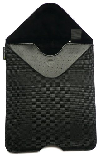Case-Mate Schwarz Vertical Nylon Hülle Tasche sleeve Folio Suitable For Xido Z120 3G 10.1 Zoll Tablet PC - 3
