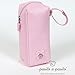 pasitto A Pasito Designer Bottle Leatherette Pasito A Pasito Swarovski Pink Baby
