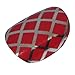 Chix Nails Nail Wraps 	Red Silver Fishnet Fishnet Fingers Toes Vinyl Foils Minx Trendy Style