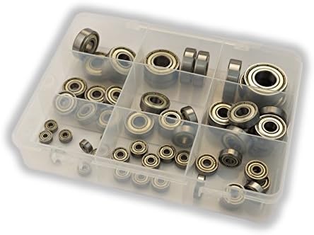 Assorted Ball Bearing Set DIN 625 ZZ | Pack of 36 | 9 Sizes | Top Quality DIY Reibungsfrei and shielded | Skate and 3D Print