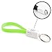 Produktbild Schlüsselanhänger USB Ladekabel/Datenkabel by innoGadgets | Praktisches Silikon Verbindungskabel für Android Micro-USB - Datentransfer und schnelles Aufladen – Nie wieder Akku leer | 30 Tage Geld-Zurück-Garantie!