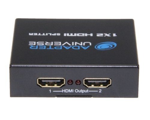 Adapter-Universer HDMI Splitter (2x1080p) 1:2 Verteiler HDCP Full HD - 5