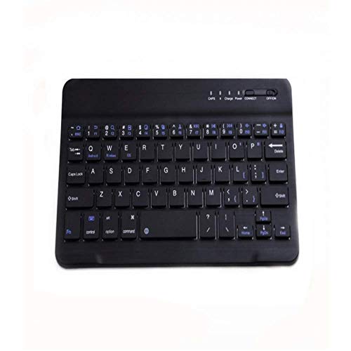 Preisvergleich Produktbild Mini Wireless Keyboard Mechanische Handgefühl Ergonomische Professionelle Protable Wireless Bluetooth 3.0 Tastatur für Ios Mac Handy Tablet Laptop Universal,Black,10.1inch