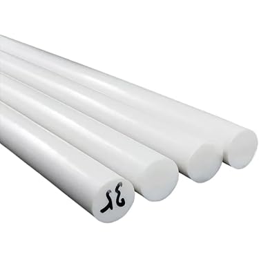 BARRE PVC ROND Pleine Couleur Noire Longueur 2 MT Choisir Diamètre EUR