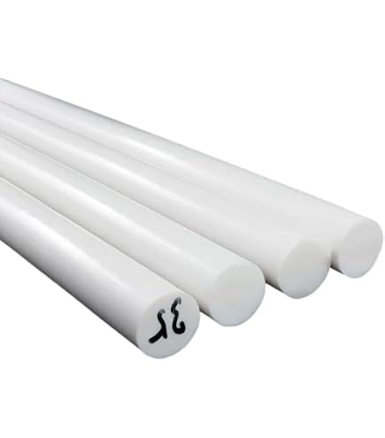 Lastre PTFE bianco 1200 x 50 x 5 mm piastra PTFE Pannello compatto