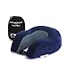 Produktbild Power Of Nature Reise-Nackenkissen Nackenhörnchen Reisekissen Memory Foam Kopfkissen Flug Kissen perfekt für Flugzeug & Auto (dunkelblau), 30x28x12 cm