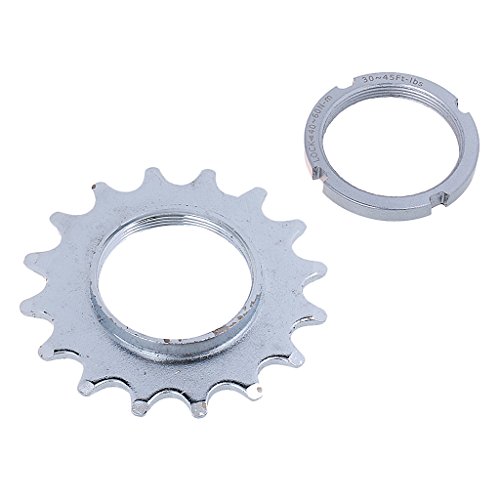 Magideal Fixie Track Sprocket Fixed Gear Single Speed Cog Threaded Lock Ring 13T RS.250 (48.00% Off) - Amazon