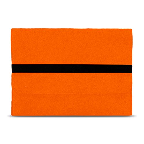 Schutzhülle Sleeve Cover Laptop Hülle für Lenovo Yoga 910 / 900 / 900S / 510S / 710S / 720 Filz Case Tablet Bag Filztasche Notebook von UC Express® , Farben:Orange - 3
