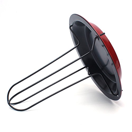 ADOGO Antihaftbeschichtete Hähnchenbräter für Braten,BBQ, Rostfreier Stahl, - 6