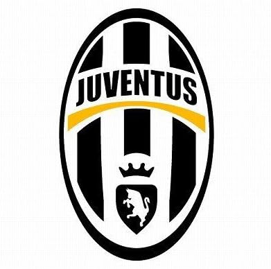 Visork Juventus Emblem Style Sticker Juventus Stickers Reflective Personality Warning Soccer Ball Standard FCB Export Gift Decoration Car Stickers