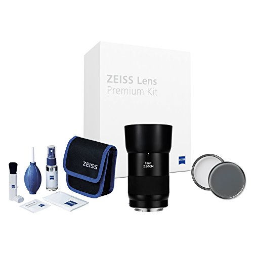 Carl Zeiss Touit 2.8/50 m Lens Premium Kit per spiegellose Spa C SISTEMA DI TELECAMERE NERO