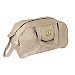 Sidrah Sales Polyester Leather Fabric Beige Travel Duffle/Gym Bag RS.599.00