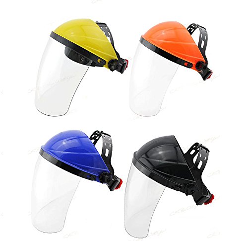 Einstellbare klare Gesichtsmaske Schild Visier Sicherheit Arbeitskleidung Augenschutz – ideal für Gartenarbeit Kochen Öl Spritzwasser - 8