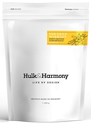 Preisvergleich Produktbild Hulk&Harmony Premium Whey Protein Konzentrat (WPC) Vanille