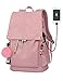 Produktbild Rucksack, College oder High School Rucksack Tasche, Reise Laptop Rucksack, Bookbag mit USB Ladeanschluss, leichte Schulrucksack für Frauen Männer, passt 15,6 Zoll Laptop