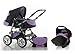Brand New Neo X3 2 in 1 Pram + Pushchair + Mattress + FREE ACCESSORIES in Colour Pink-Cream