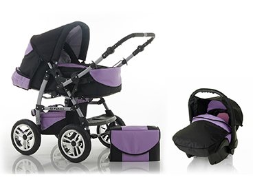 Brand New Neo X3 2 in 1 Pram + Pushchair + Mattress + FREE ACCESSORIES in Colour Pink-Cream