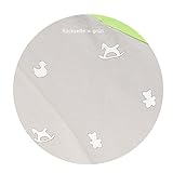 Träumeland Bettwäsche Schaukelpferd, bestehend aus Decke 80 x 80 cm und Kopfkissen 35 x 40 cm, grün - 2