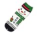 Produktbild Ba Zha Hei Damen Mädchen Weihnachtssocken Christmas Socks Weihnachtsmotiv Weihnachten Festlicher Baumwolle Socken Mix Design für Damen Mädchen
