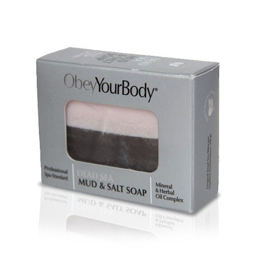 OBEY Your Body Mud & Salt Soap | Jabón – barro Mineral con mar Sal 2 x 100 g