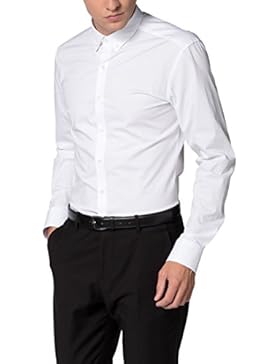 ETERNA Langarm Hemd SLIM FIT Stretch unifarben