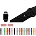 Produktbild Vanqiang 38 mm SM Band, Sport Silikon Band für Apple Armbanduhr Serie ersetzen Armband Armband Watchstrap für 38 mm SM – Style 1, Nylon, Stil Nr. 4, 38mm SM