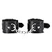 Produktbild CHICTRY Fesseln Handfesseln Handschellen Gürtel Armband Manschette Bequem Plüsch + PU Erotik Spielzeug Sex Spielzeug Schwarz Schwarz One Size