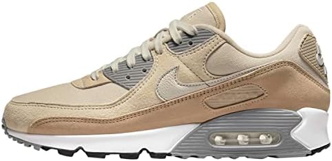 Nike Men's Air Max 90 Prm Running Shoes, Hemp Summit White, 36 EU