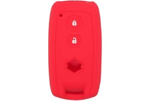 BROVACS silikonowa osłona osłona osłona osłona skóra kurtka pasuje do SUZUKI 2 przyciski inteligentny pilot brelok CV4544 czerwony
