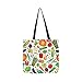 Produktbild Garten Karotten Kohl Andere Gemüse Leinwand Tote Handtasche Umhängetasche Crossbody Taschen Geldbörsen Für Männer Und Frauen Einkaufstasche