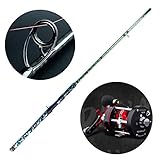 Kit completo de pesca -1 caña de pescar + 1 carrete de pesca