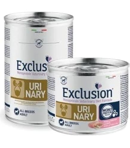 Exclusion Urinary Cane Al Maiale, Sorgo E Riso – Alimento Monoproteico 6x400g Per Calcoli Di Struvite