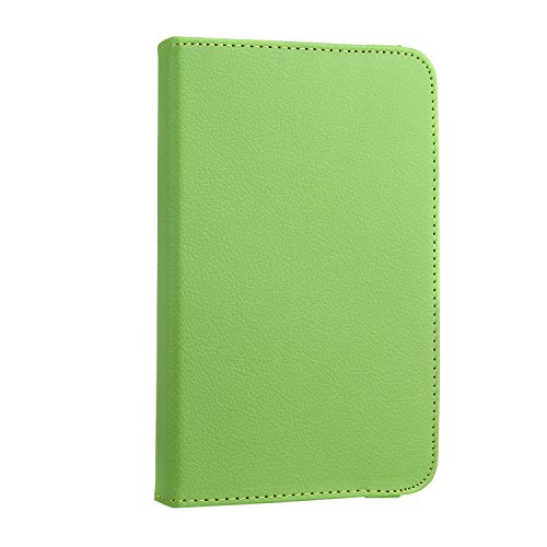 EnGive 360° Drehbares Ledertasche Schutzhülle Leder Tasche Samsung Galaxy Tab 3 7.0 Lite T110 T111 (7 Zoll) Hülle (Samsung Galaxy Tab 3 7.0 Lite, Grün) - 5
