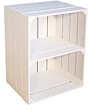 holzkiste vintage gross Ideal für Ihr neues Schuh, Bücher oder Ablageregal