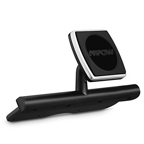 Mpow Supporto magnetico universale per smartphone, per automobile, montaggio sullo slot del CD, con supporto girevole a 360Â°, per iPhone, Nexus, Motorola, Sony e altri smartphone e navigatori GPS