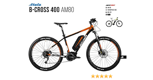 ATALA B-Cross 400 AM80 Gamma 2019 (40,5 CM - 16) : Amazon.it: Sport e tempo  libero