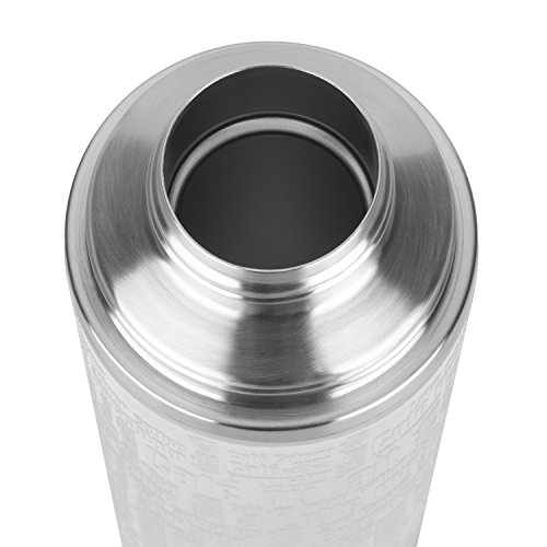 Emsa 515713 Isolierflasche, Mobil genießen, 500 ml, Safe Loc Verschluss, Weiß, Senator Manschette - 6