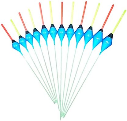 Pack of 5 High Quality Pole Floats WE340 Various Sizes Available (5 x 0.2g Yellow Tip)