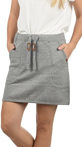 BlendShe Blend She Jill Women's Sweat Skirt, Size:L, Colour:Zink Mix (70815)